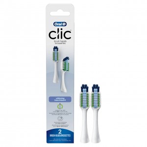 Oral-B Clic Toothbrush Whitening Replacement Brush Heads Accessoires Wit | BE_OB67284