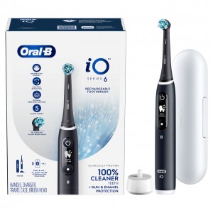 Oral-B iO Series 6 iO-serie Zwart Oranje | BE_OB93689