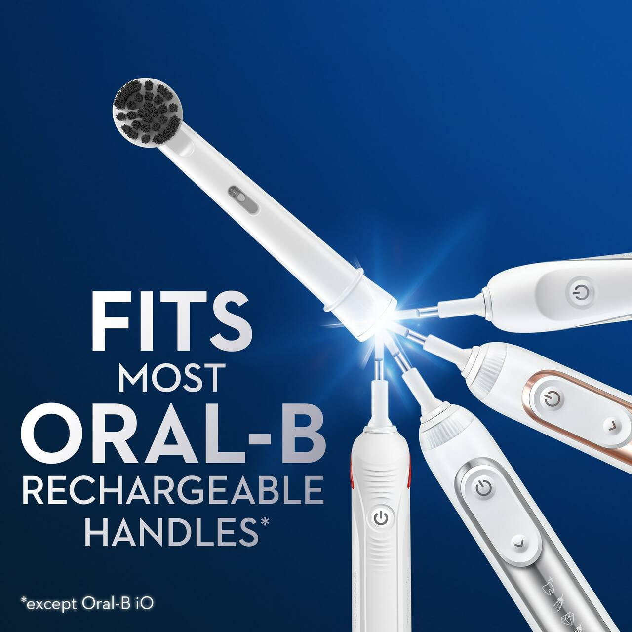 Oral-B Charcoal bristles Overige opzetborstels Grijs | BE_OB96855