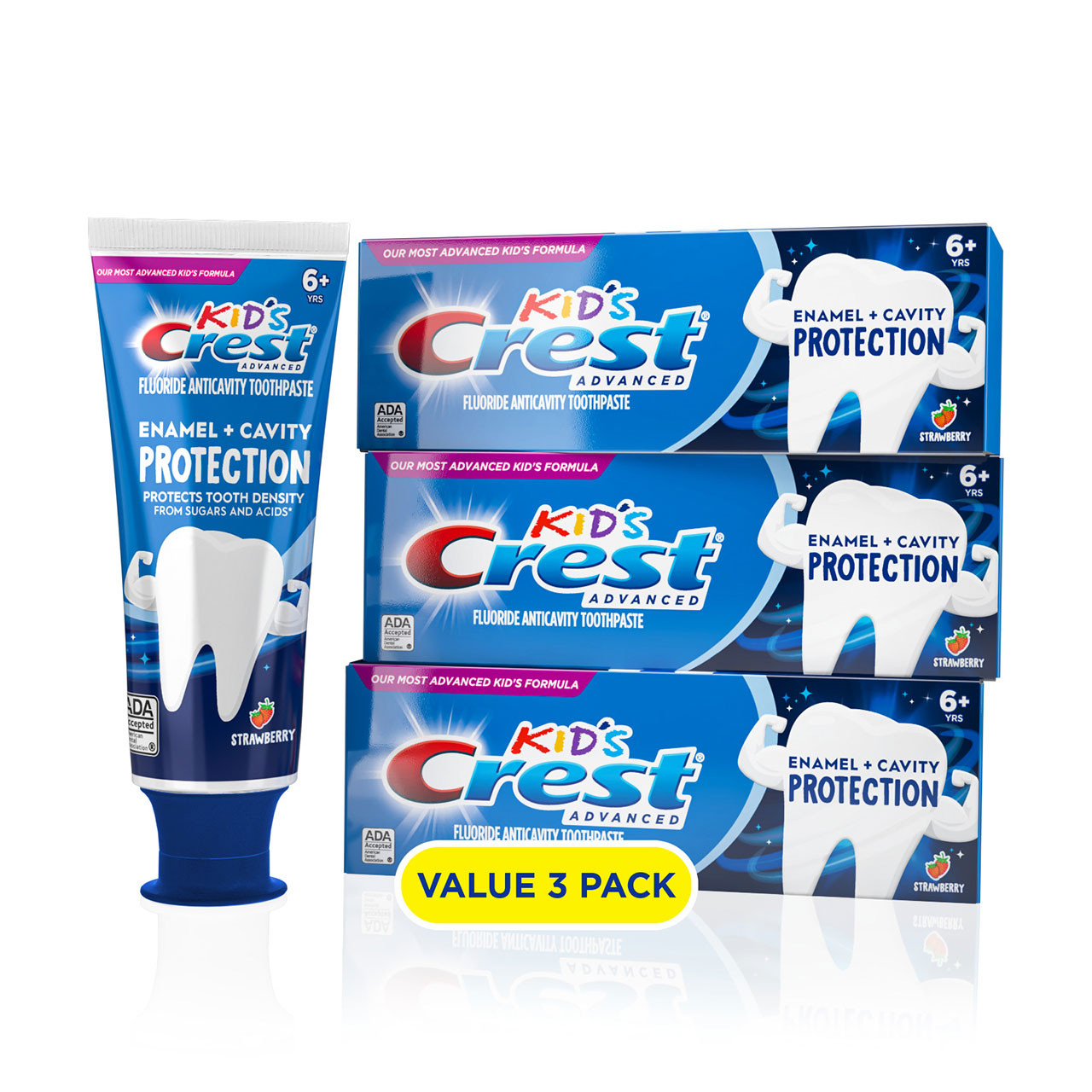 Oral-B Crest Enamel + Cavity Protection Vervangende Opzetborstels Blauw | BE_OB35944