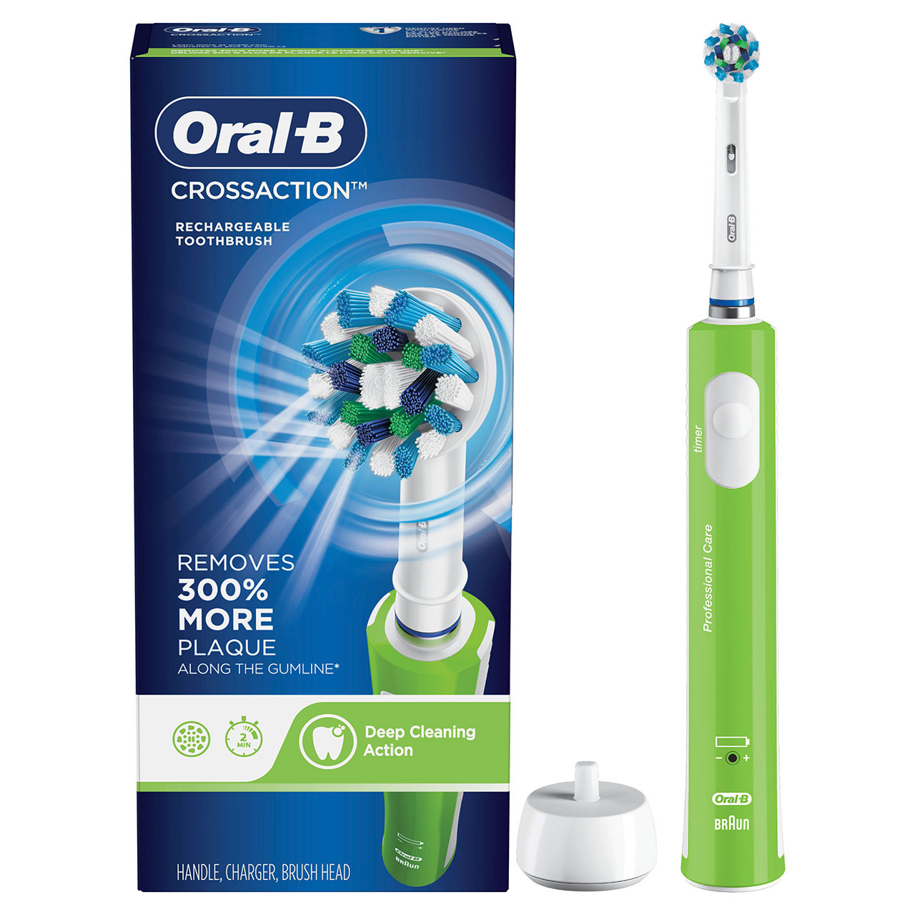 Oral-B Cross Action Pro-serie Groen | BE_OB19434