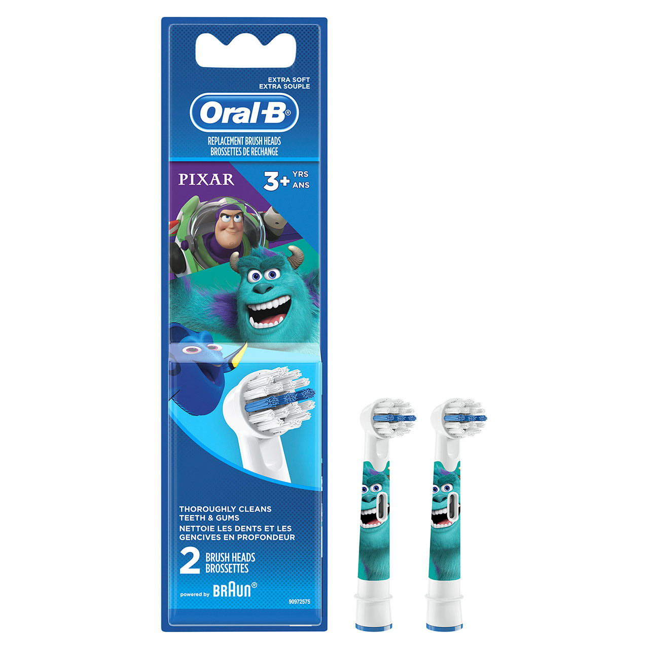 Oral-B Extra Soft Replacement Vervangende Opzetborstels Groen | BE_OB19925