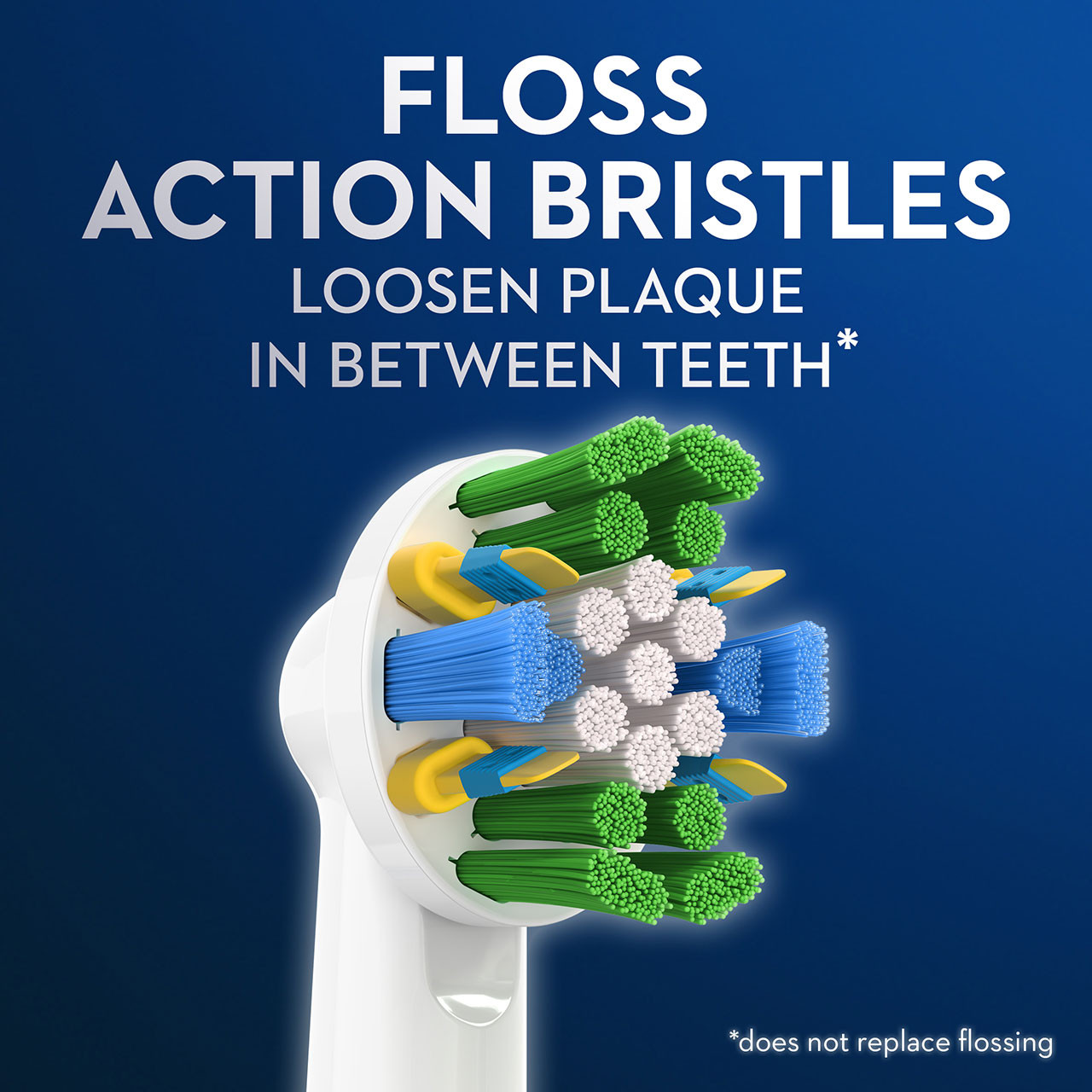 Oral-B FlossAction X-Filament Overige opzetborstels Wit | BE_OB90350