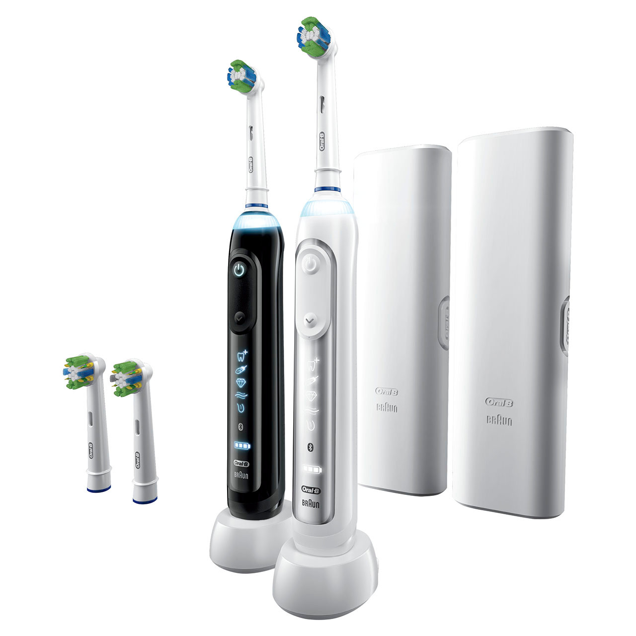 Oral-B Genius 6000 Rechargeable Genius-serie Zwart Wit | BE_OB35405