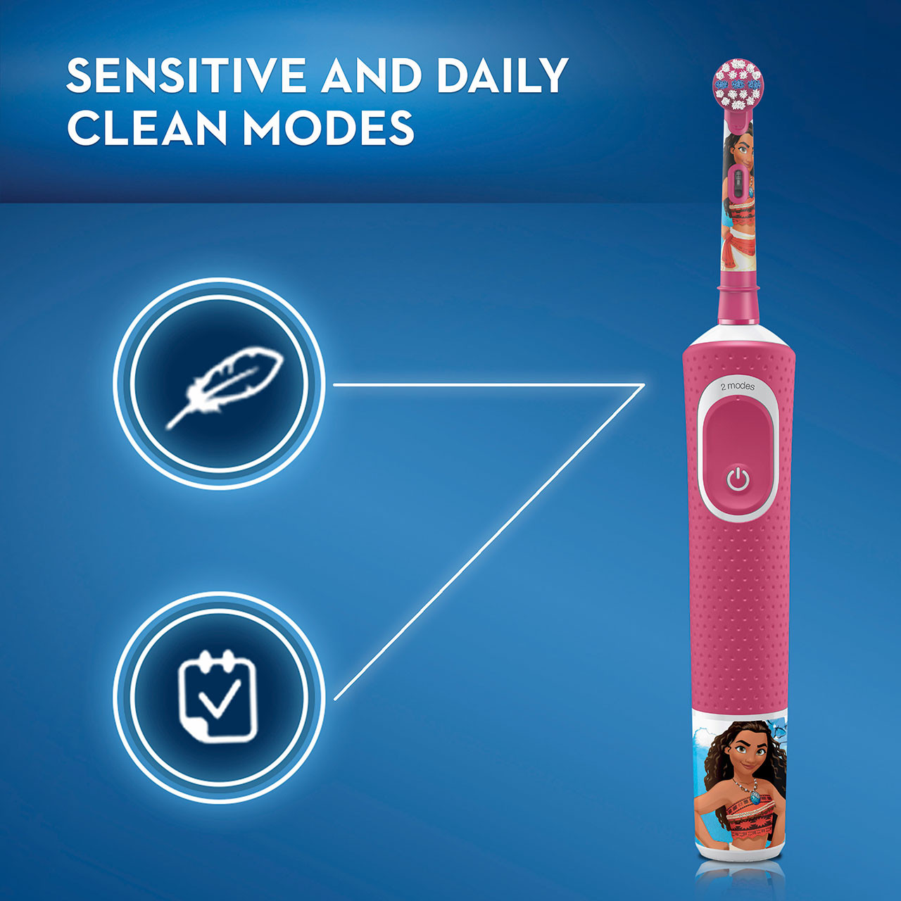 Oral-B Kids Princess Moana Bundles Rood | BE_OB27029