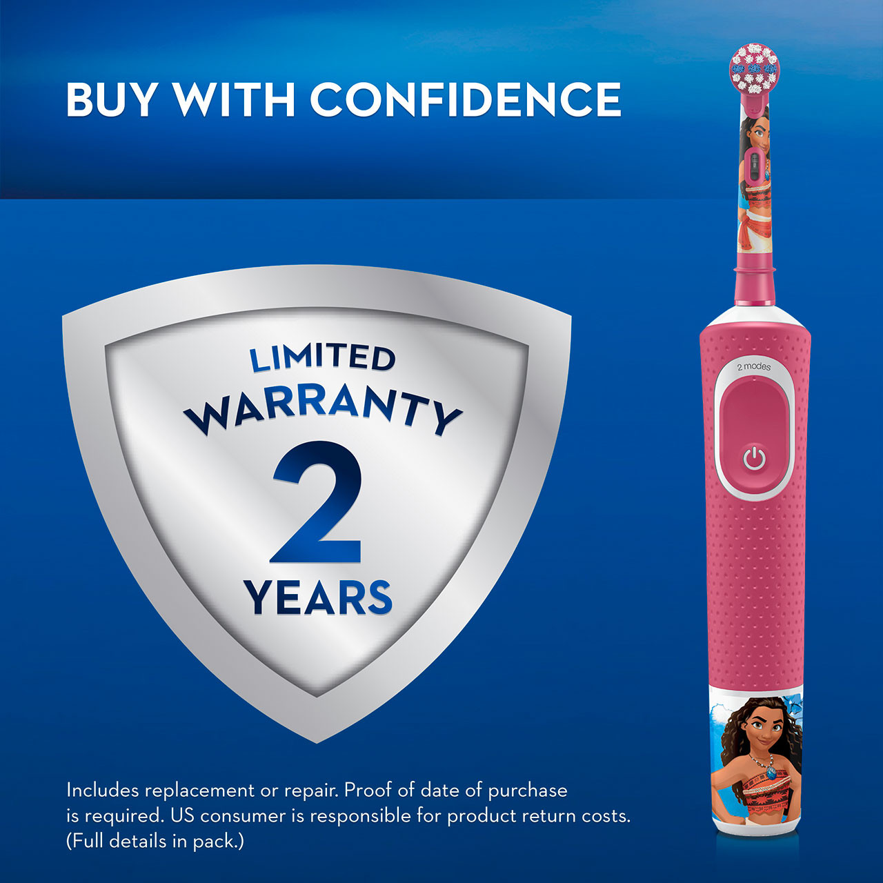 Oral-B Kids Princess Moana Bundles Rood | BE_OB27029