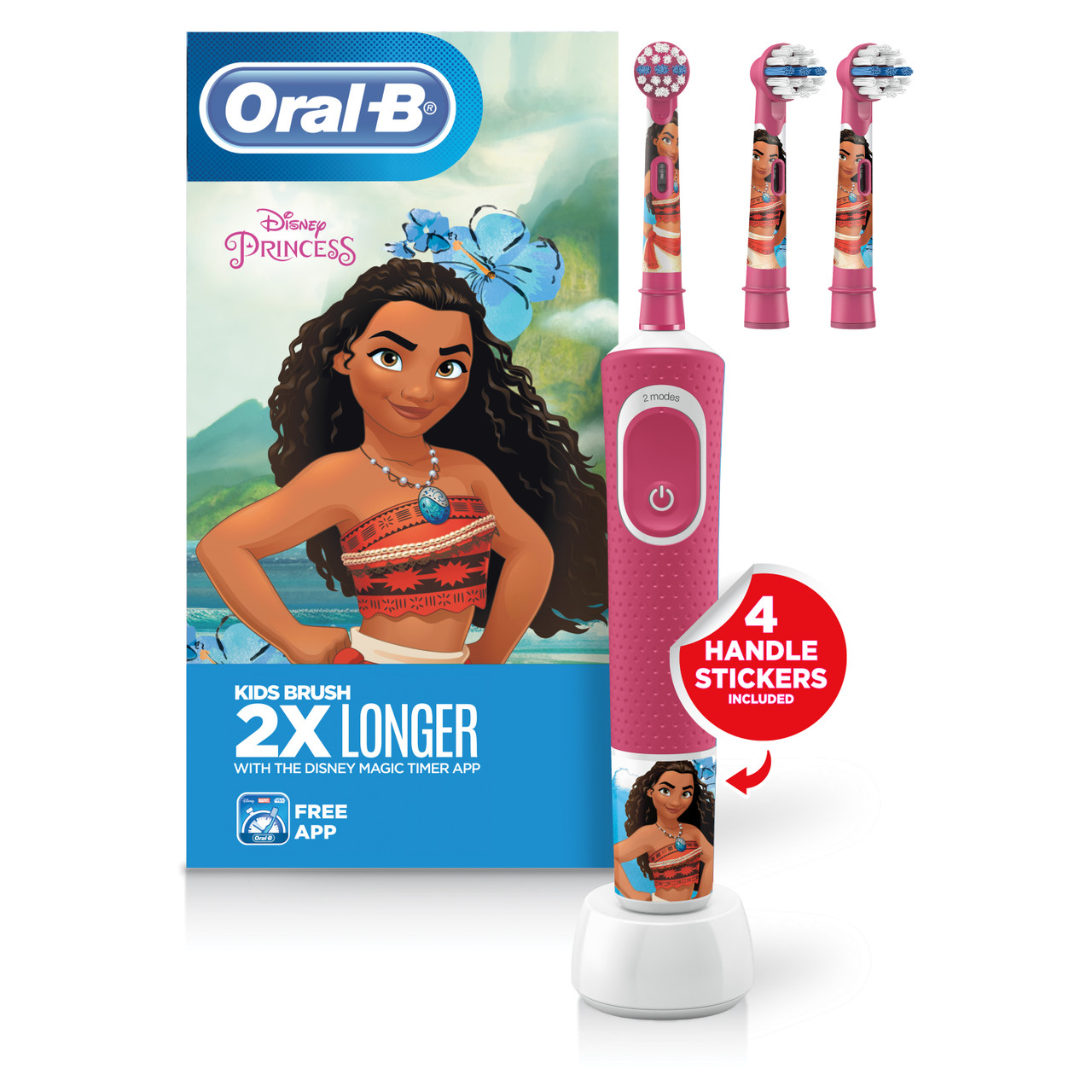 Oral-B Kids Princess Moana Bundles Rood | BE_OB27029