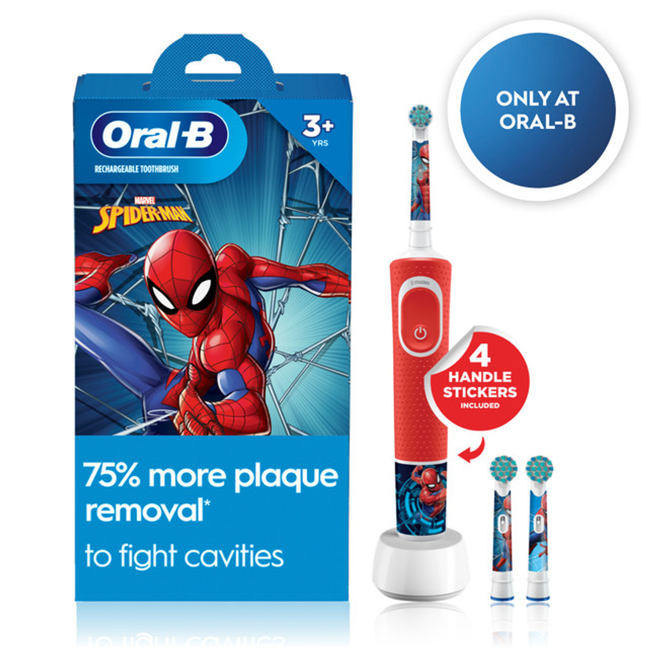 Oral-B Kids Spiderman Bundles Rood | BE_OB93523