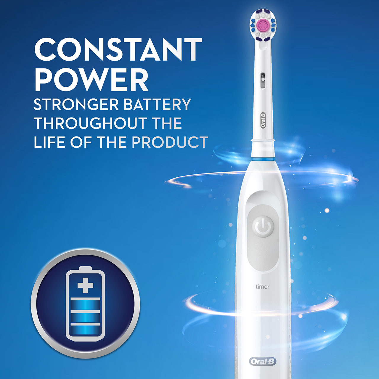 Oral-B Pro 100 3d Pro-serie Wit | BE_OB43956