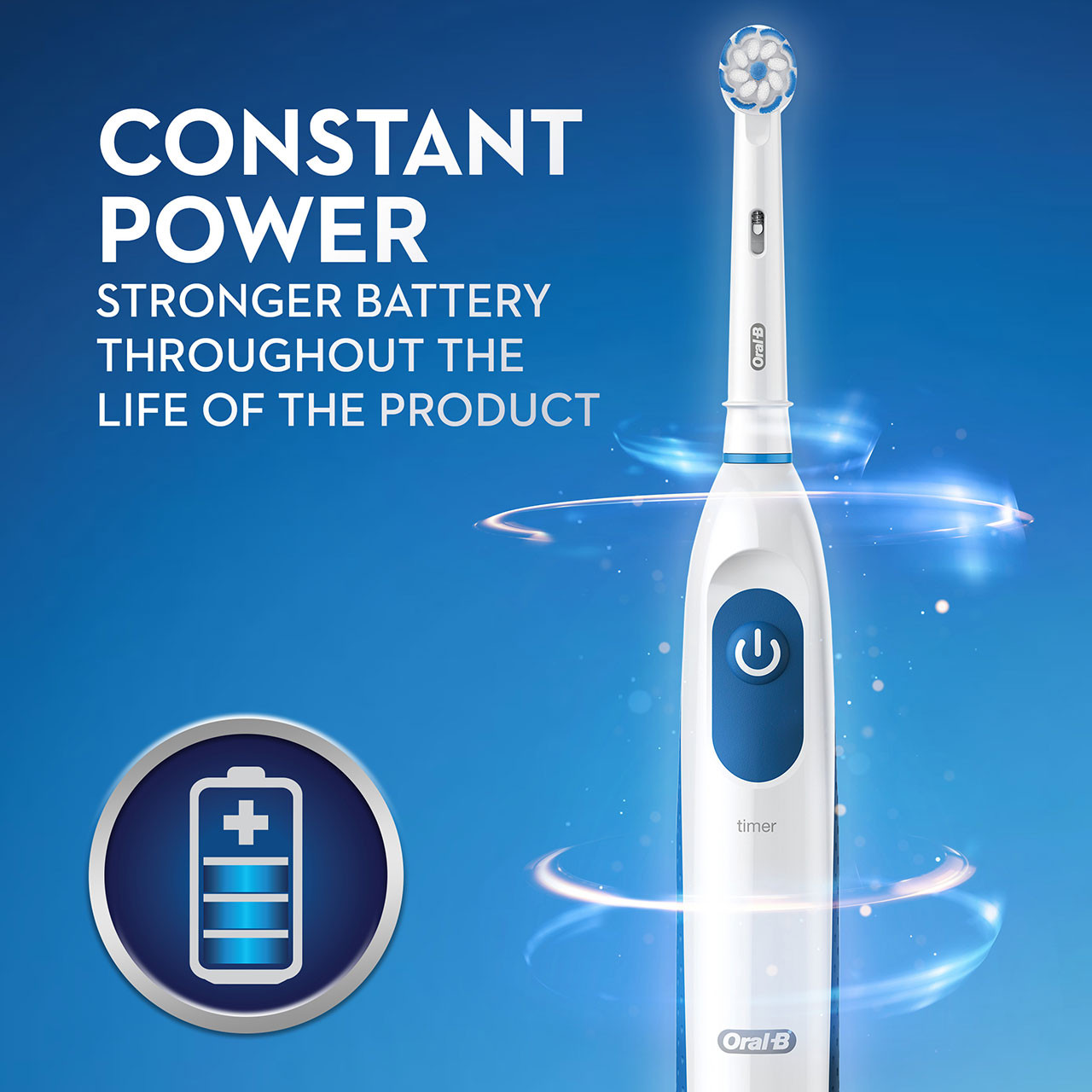 Oral-B Pro 100 Pro-serie Wit Blauw | BE_OB15115