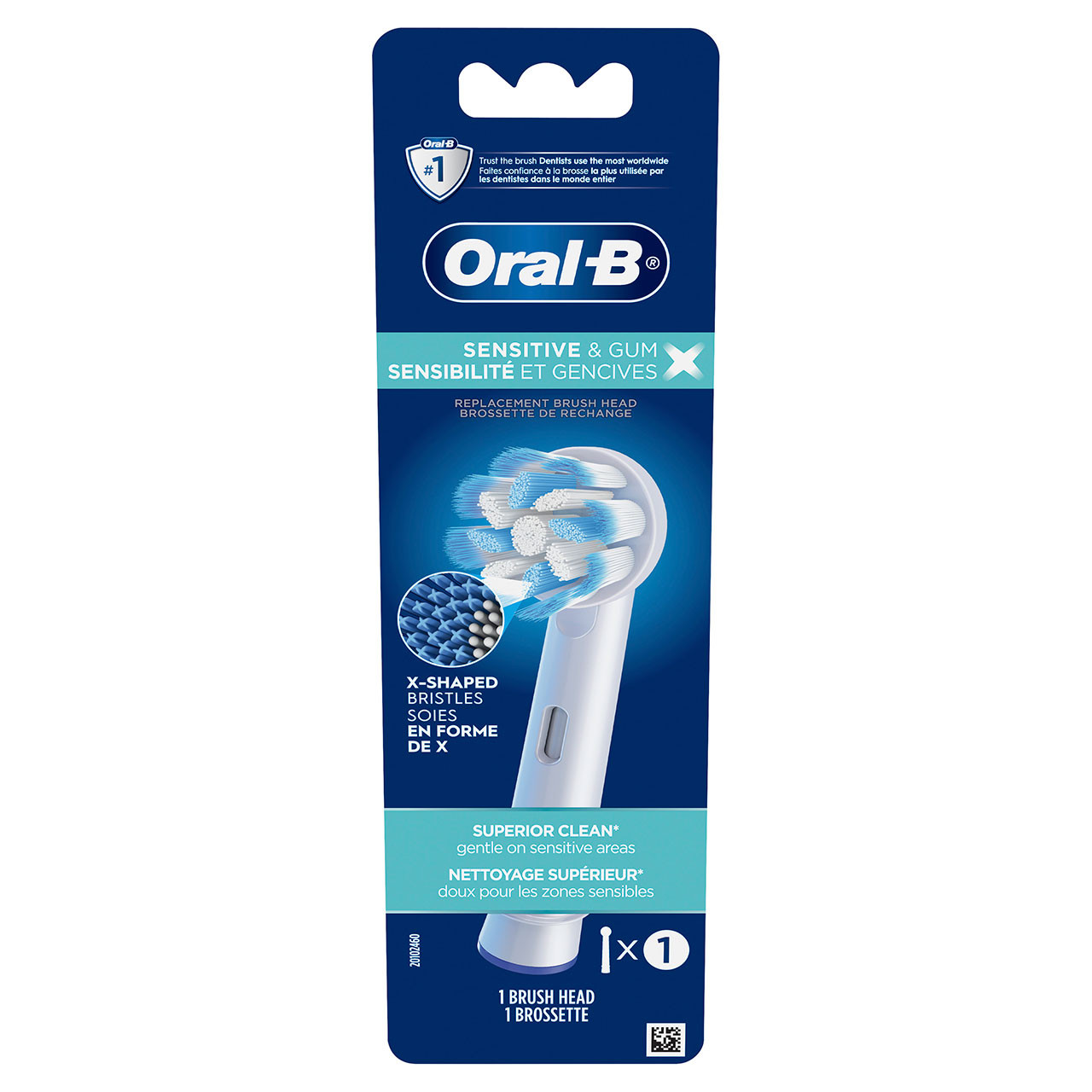 Oral-B Sensitive & Gum X X-Filament Overige opzetborstels Wit | BE_OB86268