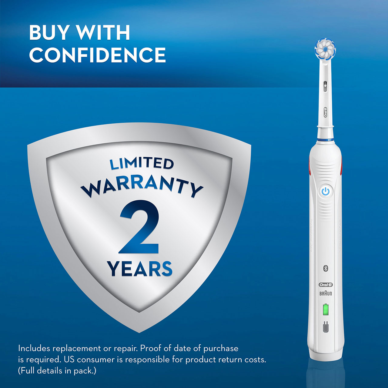 Oral-B Smart 4000 Rechargeable Smart-serie Wit | BE_OB83933