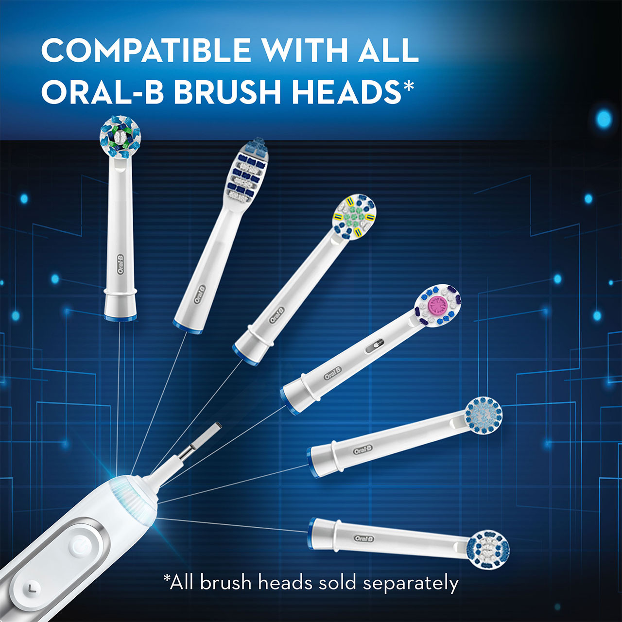 Oral-B Smart 5000 with Bluetooth Smart-serie Wit | BE_OB51778