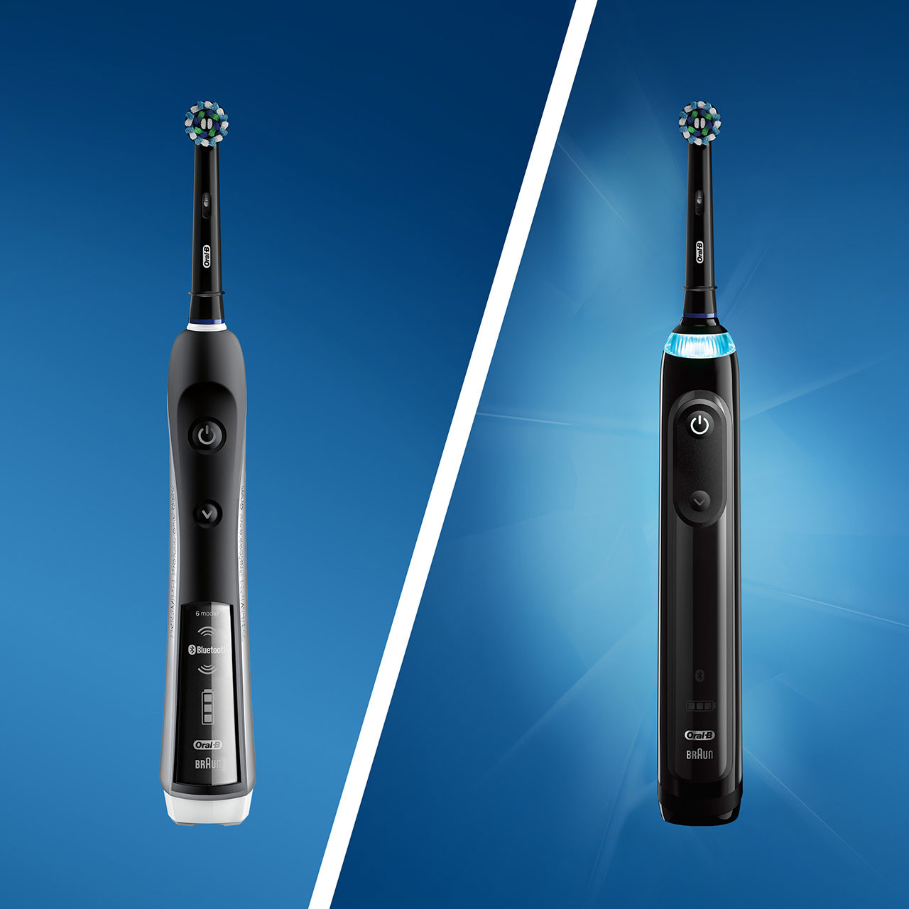 Oral-B Smart 5000 with Bluetooth Smart-serie Zwart | BE_OB77806