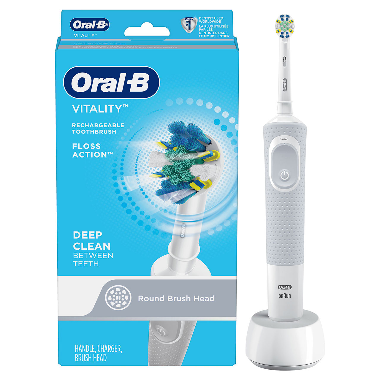 Oral-B Vitality Floss Action Pro-serie Wit | BE_OB40314