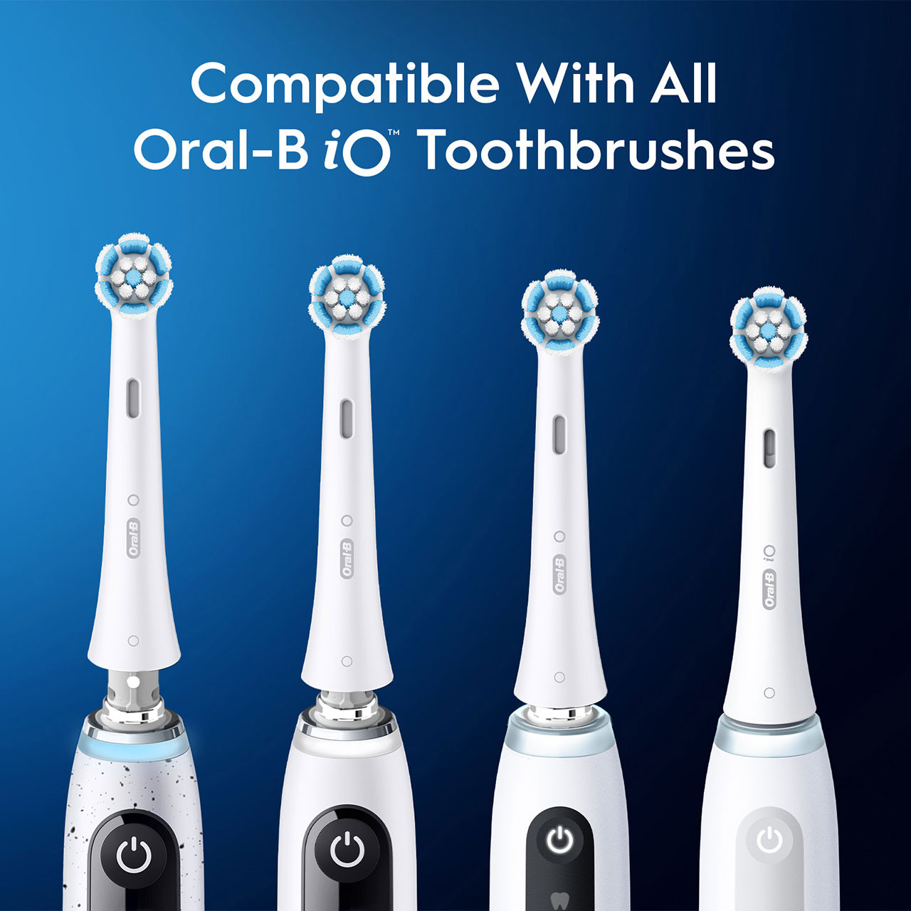 Oral-B iO Gentle Care iO-opzetborstels Wit | BE_OB22259