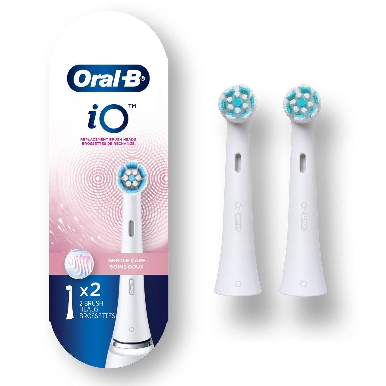 Oral-B iO Gentle Care iO-opzetborstels Wit | BE_OB22259