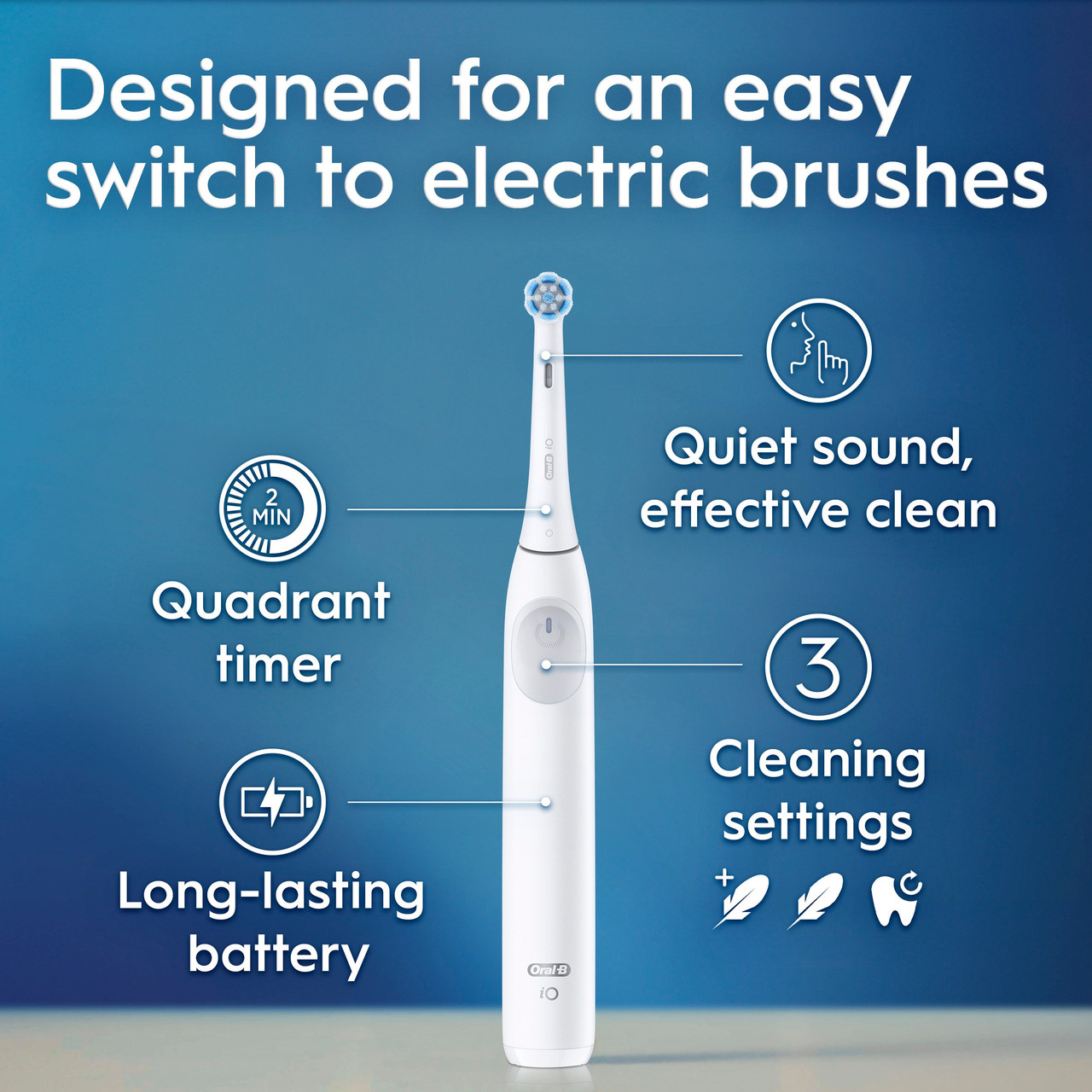 Oral-B iO Series 2 Rechargeable iO-serie Wit | BE_OB75168