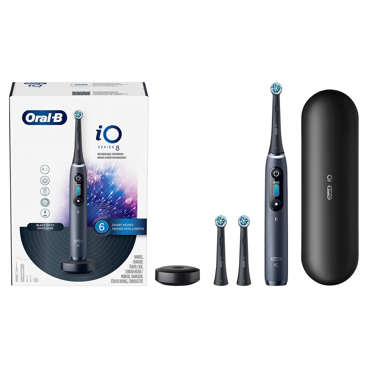 Oral-B iO Series 8 iO-serie Zwart | BE_OB47342