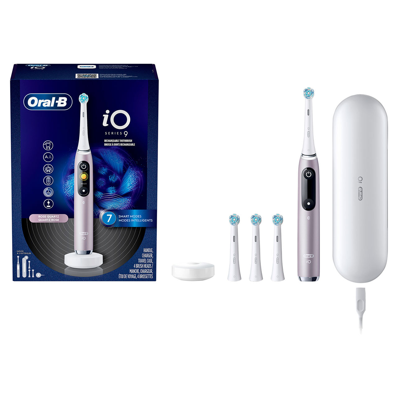 Oral-B iO Series 9 Rechargeable iO-serie Roze | BE_OB67207