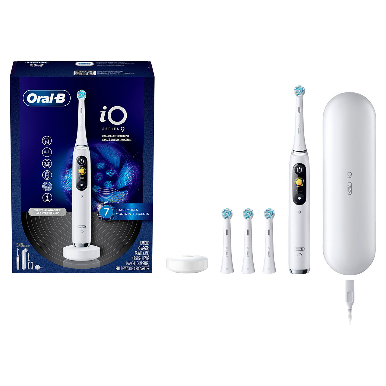 Oral-B iO Series 9 Rechargeable iO-serie Wit | BE_OB89868