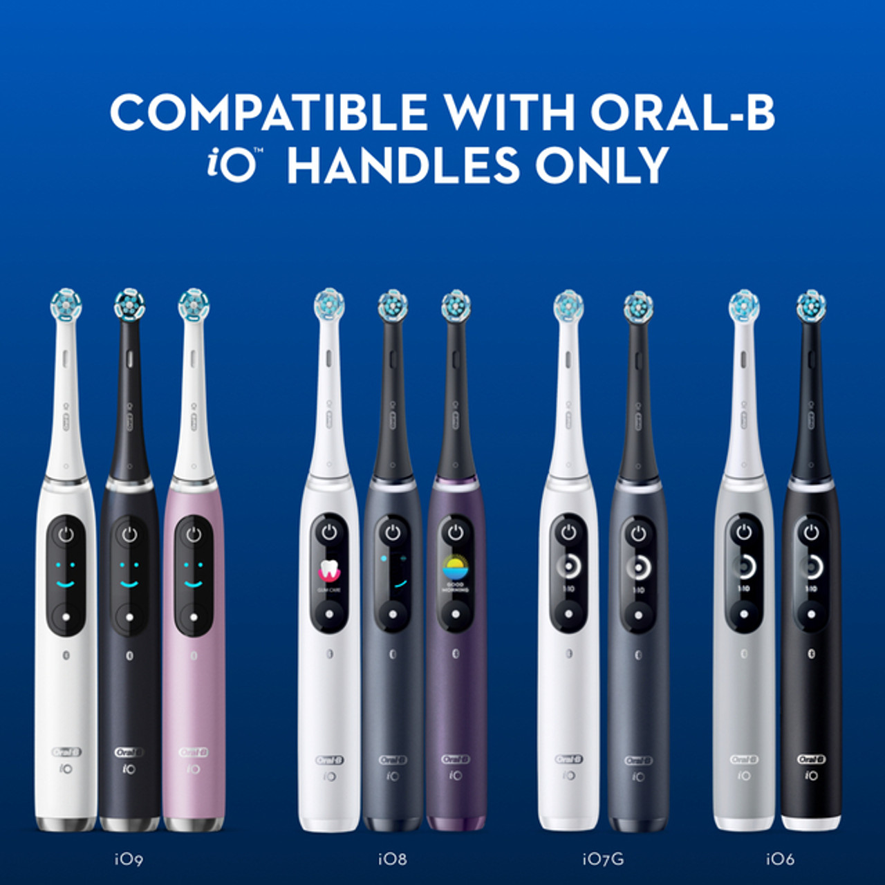 Oral-B iO Targeted Clean iO-opzetborstels Wit | BE_OB87210